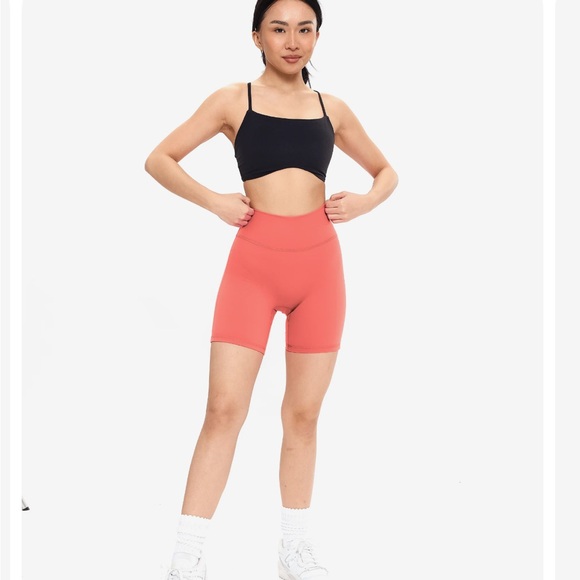 ‼️FLASH SALE‼️ BuffBunny Women's High Waist Shorts - Tequila Sunrise - Picture 3 of 6